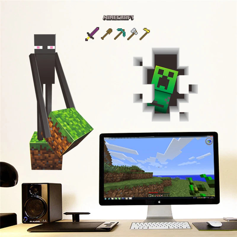 Minecraft Art Stickers