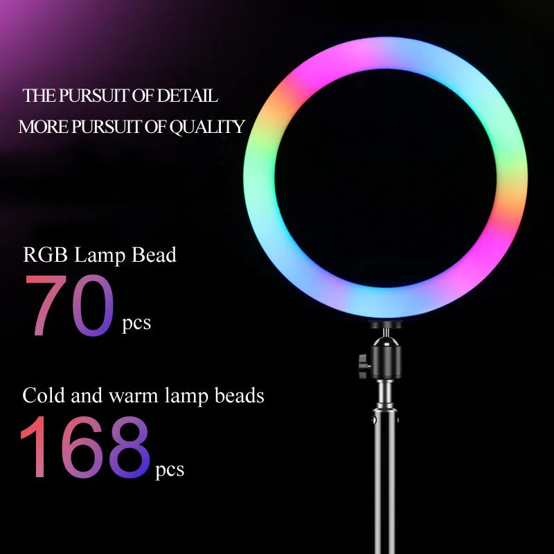 RGB Selfie Ring Light