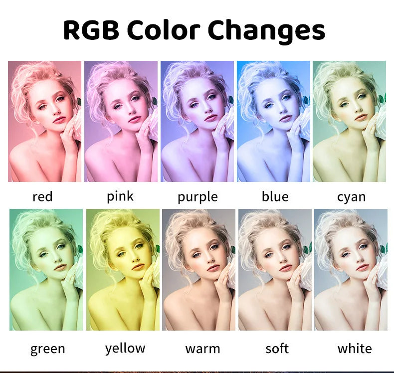 RGB Selfie Ring Light