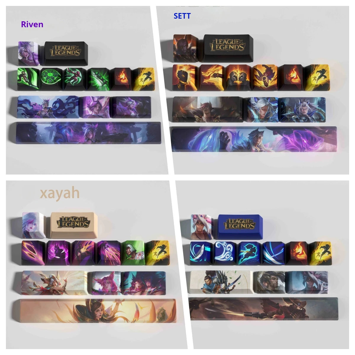 League Of Legends Customized Keyboard