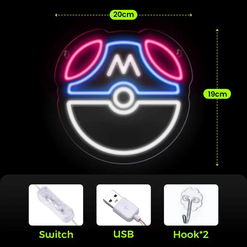Neon Pokemon Sign Lights