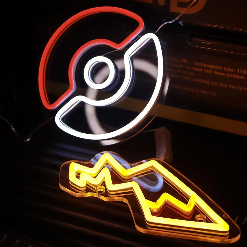 Neon Pokemon Sign Lights