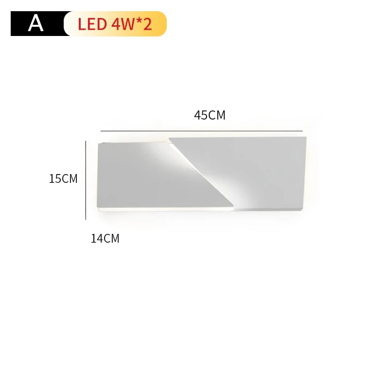 Led Geometric Wall Lamp