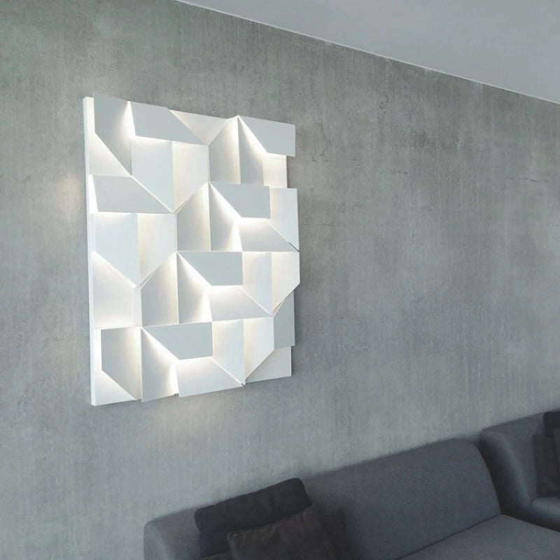 Led Geometric Wall Lamp