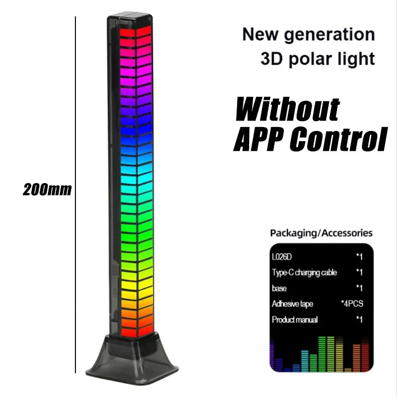 RGB Sound Pickup Lamp