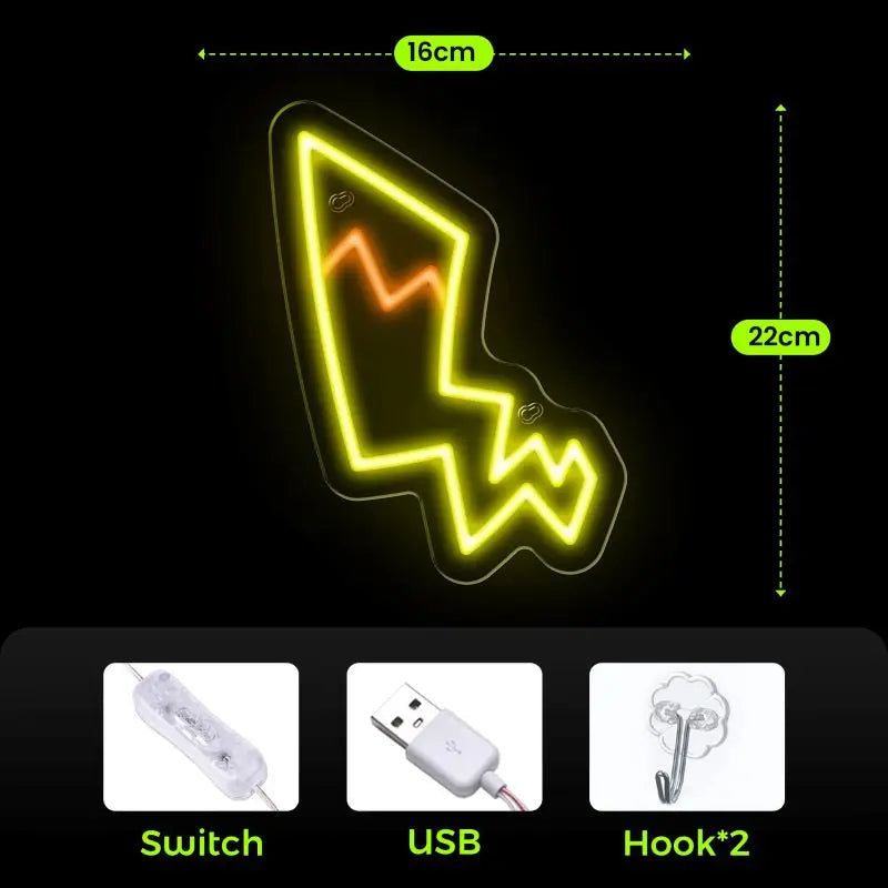 Neon Pokemon Sign Lights