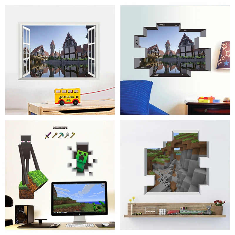 Minecraft Art Stickers