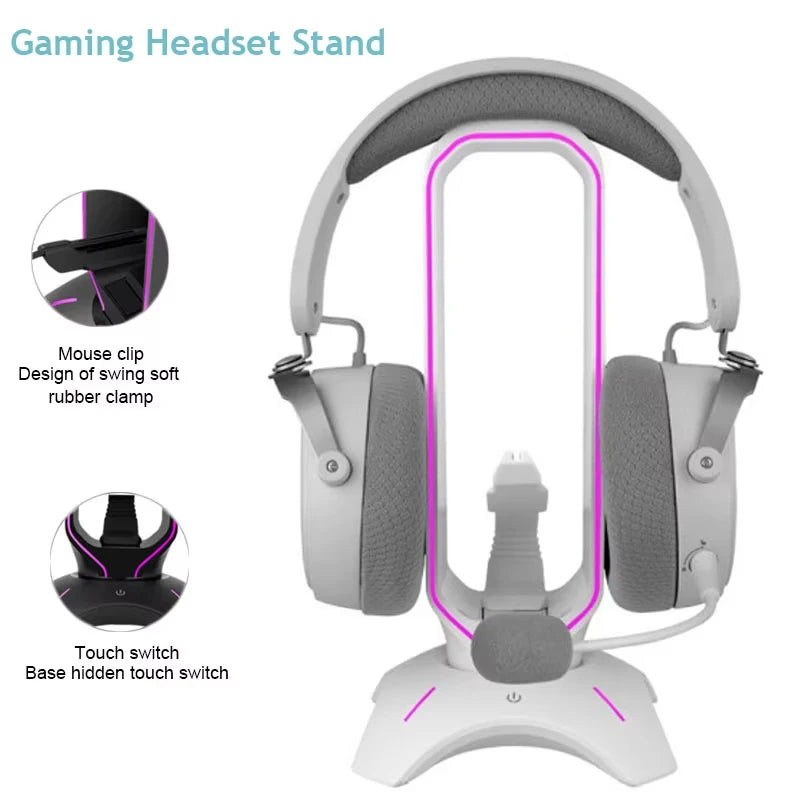 RGB Gaming Headphone Stand