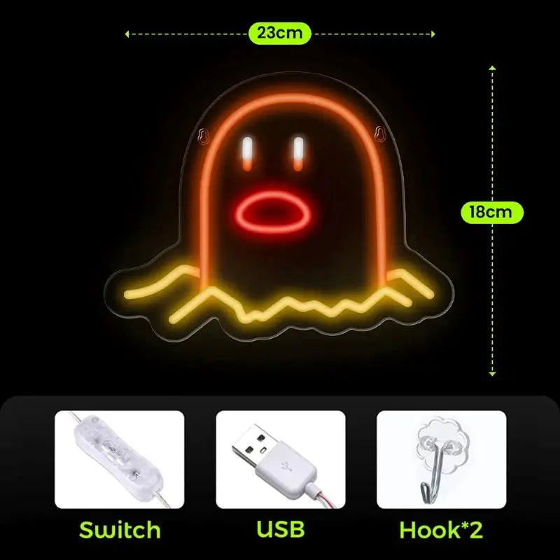 Neon Pokemon Sign Lights