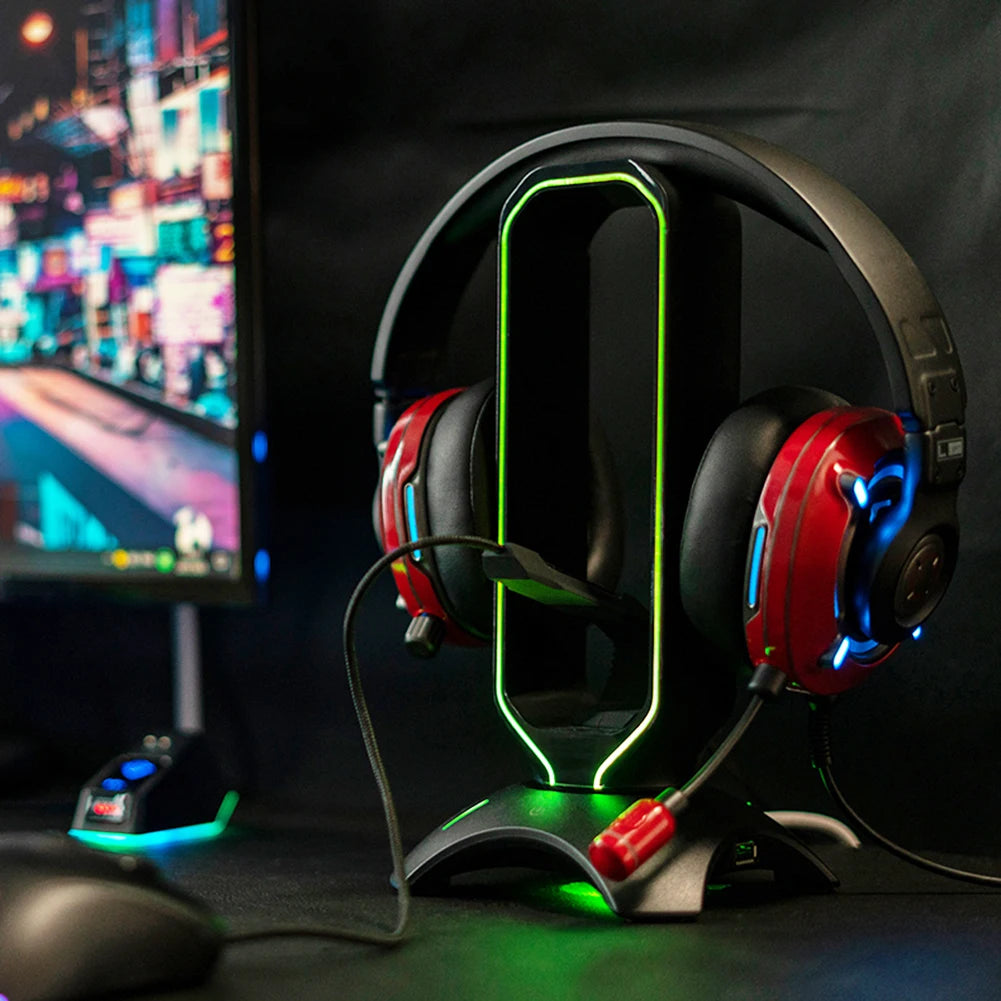 RGB Gaming Headphone Stand